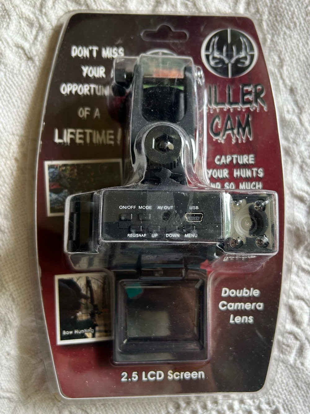 Killer Cam Trail Camera - Black with Red Packaging